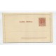 ARGENTINA ENTERO POSTAL GJ CAP-09 CIFRAS GRANDES CARTA NUEVA RARA HERMOSA U$ 50